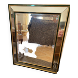 Miroir à parcloses en verre