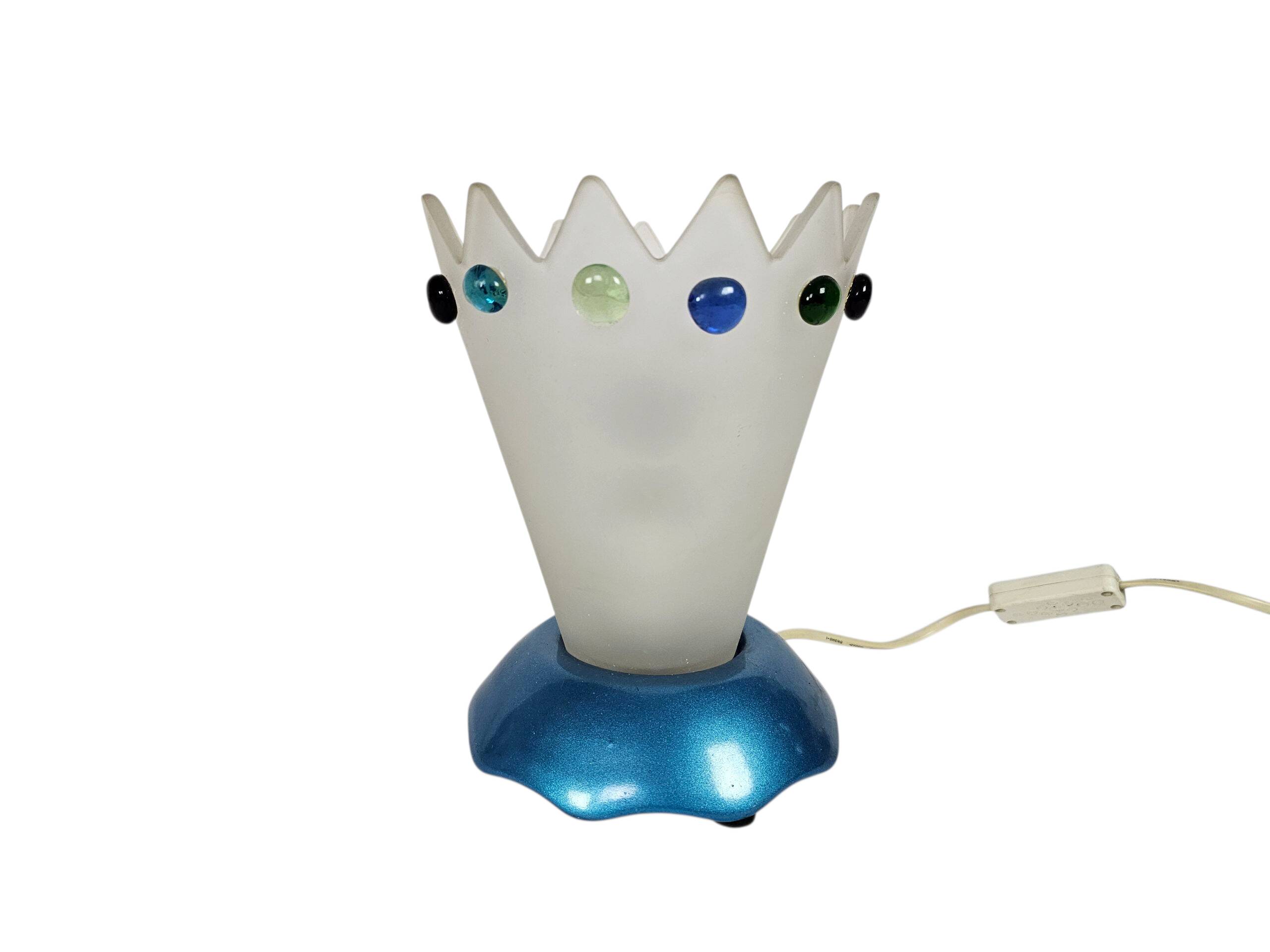 Ikea - Ikea design team - model Skrona - table lamp - glass - 1995-1997