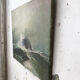 Oil painting raging sea L.Vermont 19th