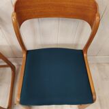 Suite of 4 Chairs Baumann Sled