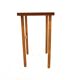 Scandinavian teak and oak side table, Sweden, 1960s
