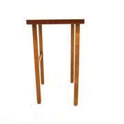 Table d'appoint scandinave en teck et en chêne, Suède, 1960