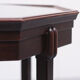 Dutch Art Deco octagonal mahogany side table 1925