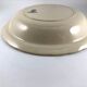 Hollow round plate in iron earth Gien model Rinceau