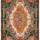 Handmade Vintage Moldov Black Kilim 210 cm x 320 cm - 23260