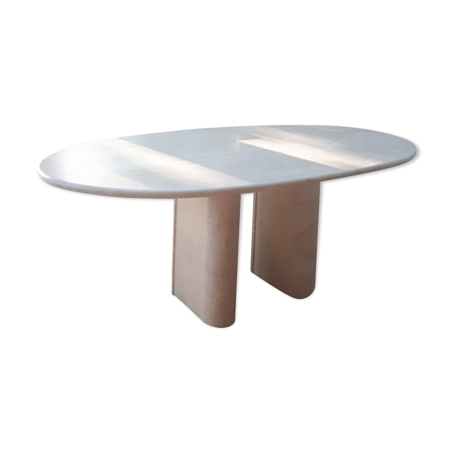 Roche Bobois travertine table