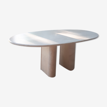 Table en travertin Roche Bobois