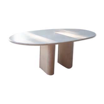 Roche Bobois travertine table