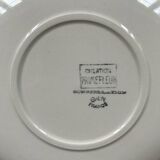Duo of Primefleur Gien plates