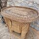 End of rattan elephant sofa