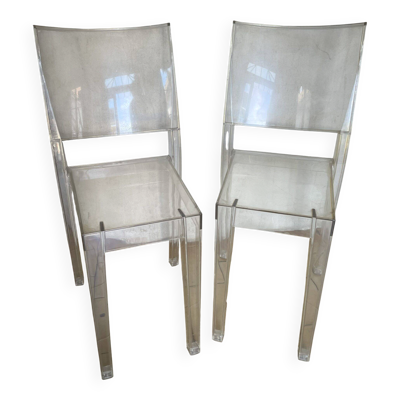 Paire de chaises  La Marie de Starck pour Kartell