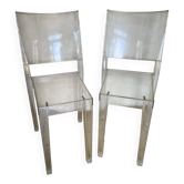 Pair of chairs La Marie by Starck for Kartell