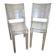 Pair of chairs La Marie by Starck for Kartell