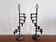 cast iron and brass candelabra by Jens Quistgaard, Denmark 1960's