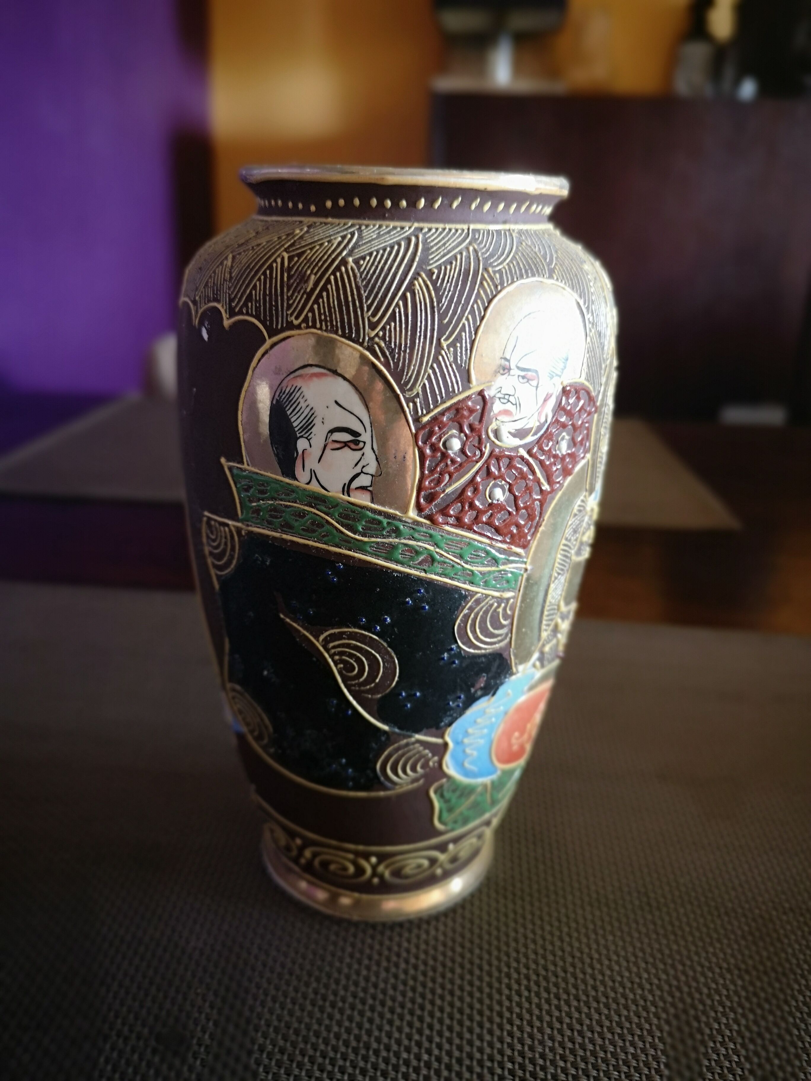 Japanese ceramic vase - 1st half 20th century