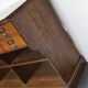 French oak late XIXth century general store shop / display cabinet