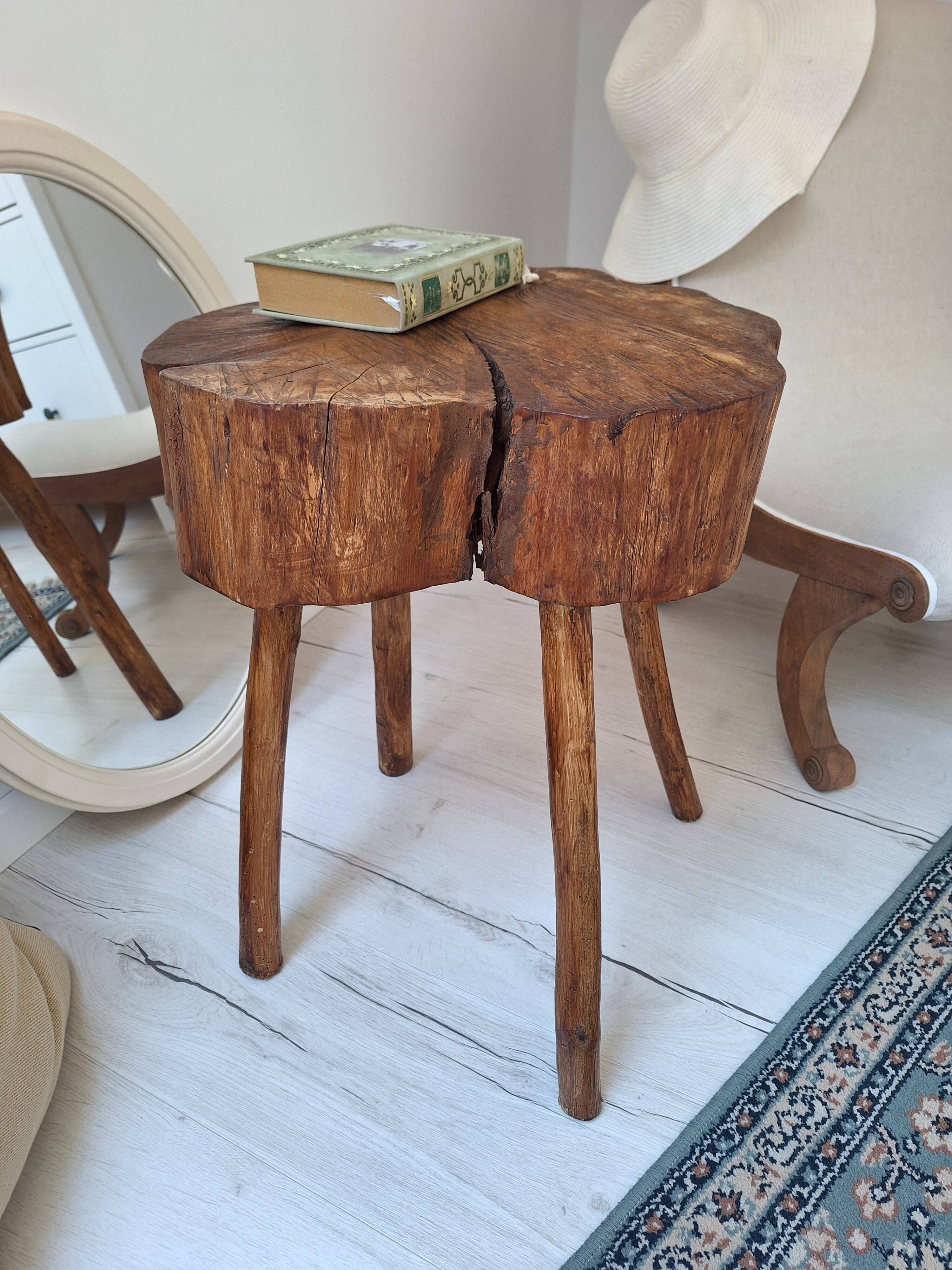 Coffee table, side table, brutalist end table.