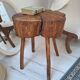 Coffee table, side table, brutalist end table.