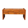 Low furniture, wood, 4 drawers, vintage, 60