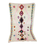 Handmade moroccan berber carpet 241 x 148 cm