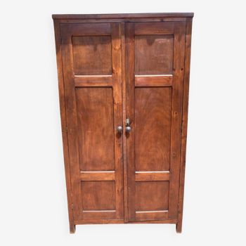 Armoire parisienne en bois massif