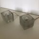Pair lamps ice cubes Peill - Putzler - 1970