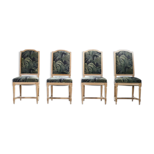 Set de 8 chaises de style