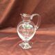 Crystal pitcher stamped Villeroy Boch
