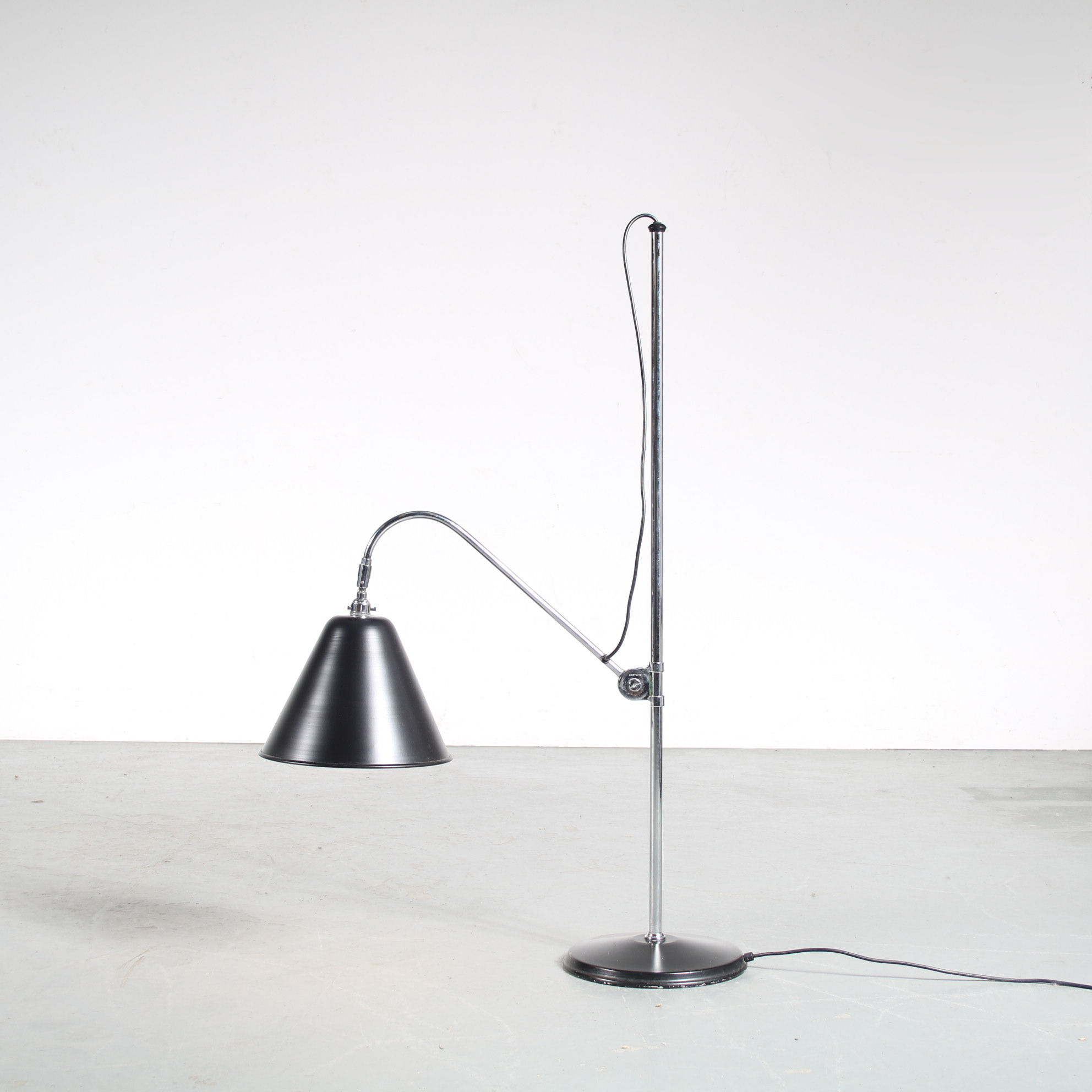 1960s Adjustable “BL3” floor lamp by Bestlite, UK