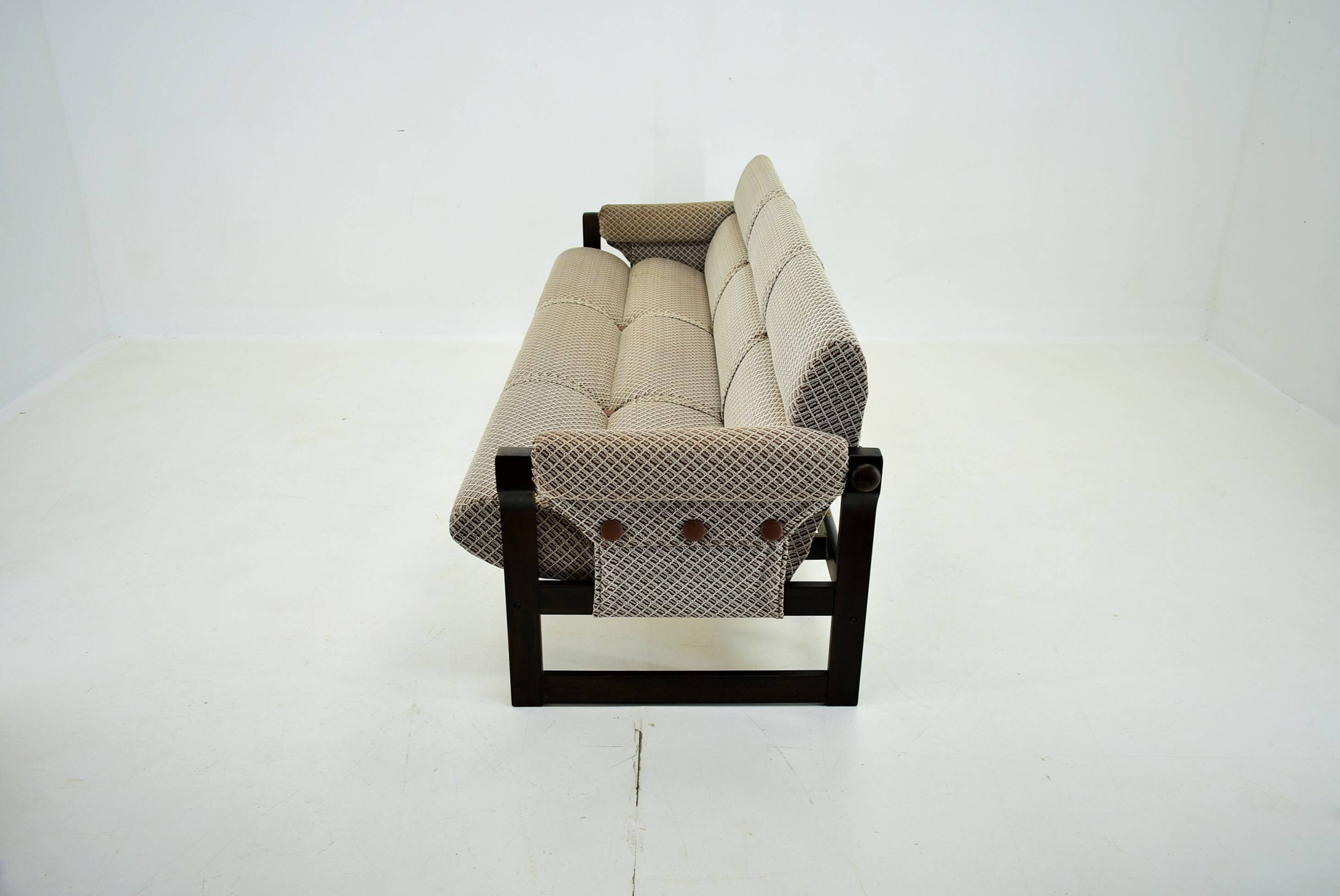 Midcentury Adjustable Sofa, Czechoslovakia,  1970s