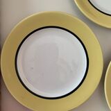 12 dessert plates l'Amandinoise