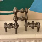 Set of 4 Quist candle holders by Nagel