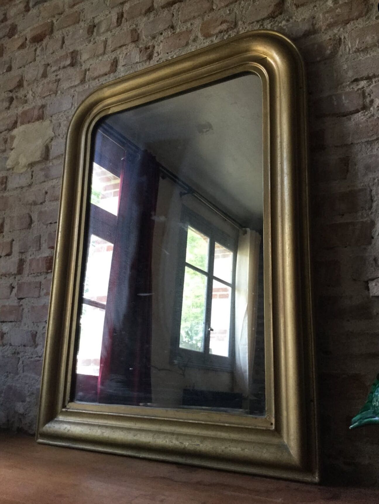 Old gilded mirror 77x104cm