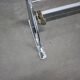 1930s Bauhaus chrome wall-mounted coat rack