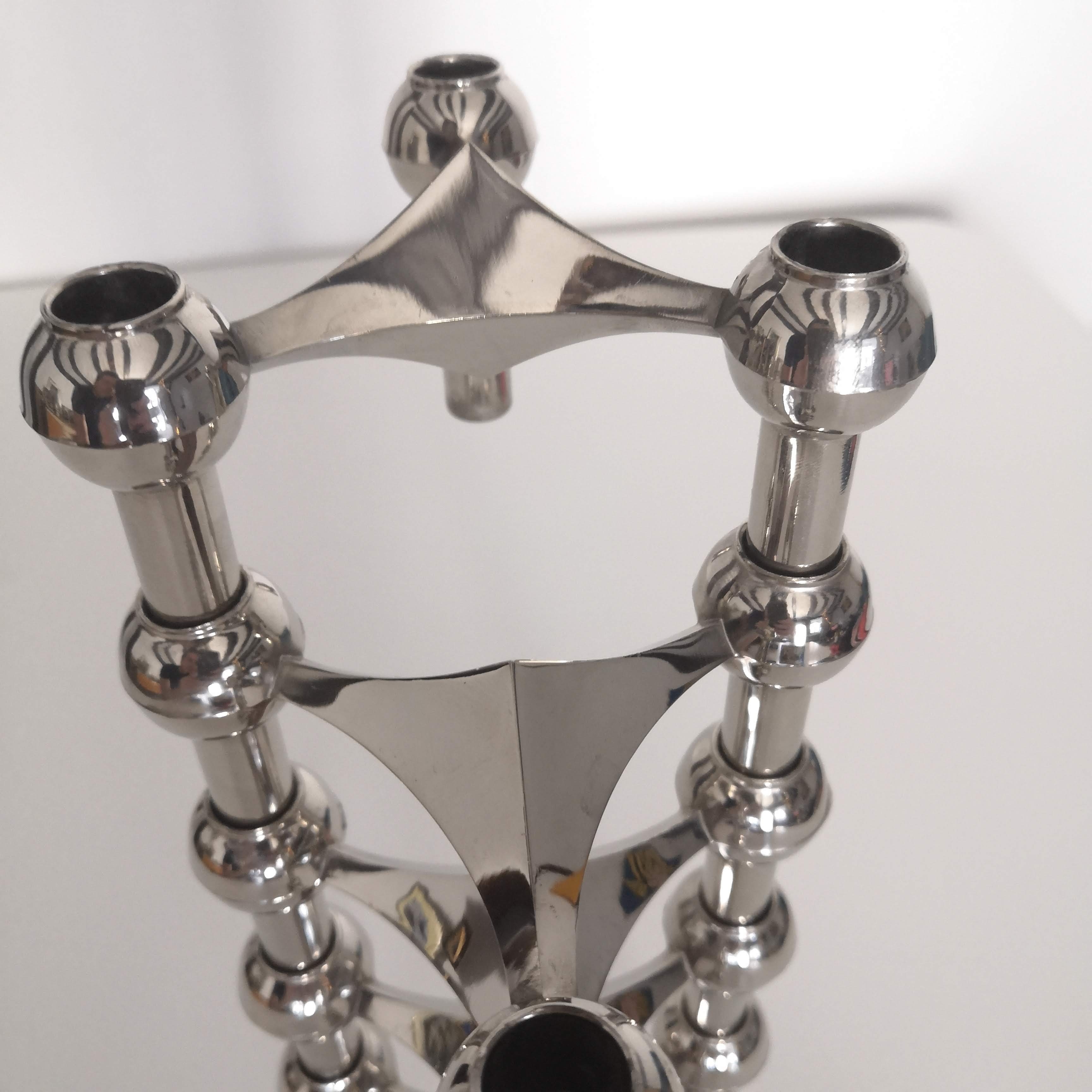 6 Nagel modular candle holders