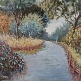Oil on canvas