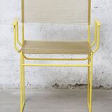 Set of 2 Giandomenico Belloti spaguetti chairs for Fly Line 1970