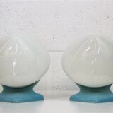 Pair of bathroom wall lamps *** Stig Carlsson *** model 6030 IFÖ