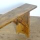 Rustic pine bench, circa 1960