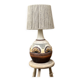 Scandinavian ceramic lamp