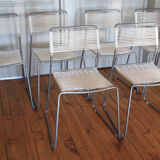 Set of 6 spaghetti chairs ikea