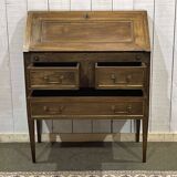 1950s Louis XVI style walnut secretary