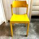 Chaise "Canto" en bois jaune par Schlapp Mobel