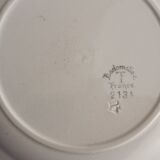 2 assiettes terre de fer Badonviller