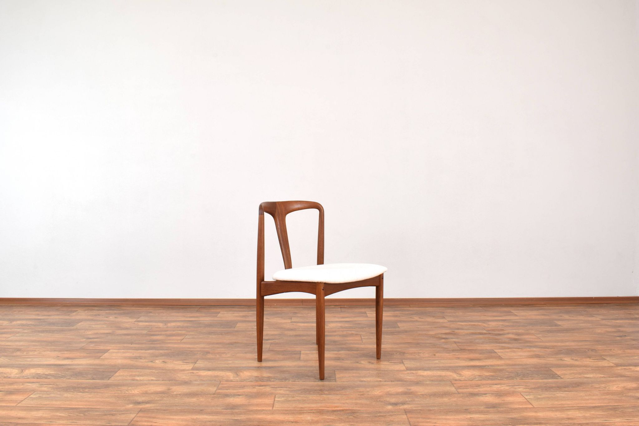 Chaise de Salle à Manger Mid-Century en Teck par Johannes Andersen pour Uldum Møbelfabrik, Danemark, 1960s, Set de 4.