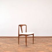 Chaise de Salle à Manger Mid-Century en Teck par Johannes Andersen pour Uldum Møbelfabrik, Danemark, 1960s, Set de 4.