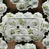 Limoges porcelain oyster service