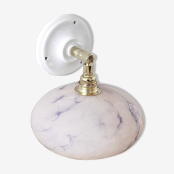 Pink Clichy glass wall lamp