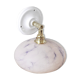 Applique en verre de Clichy rose