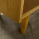 Commode scandinave  4 tiroirs 1990 couleur miel